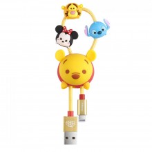 Infothink Disney Tsum Tsum WINNIE THE POOH (iPhone/iPad) USB Fast Charging Cable